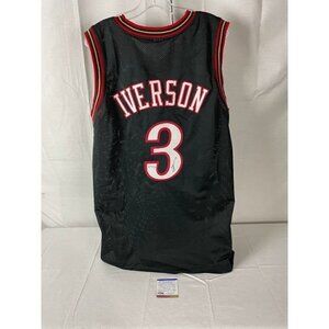 Allen Iverson signed autographed Philadelphia 76ers custom jersey PSA